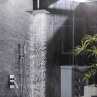 Gesto 12 Inch Stainless Steel SS-304 Premium Quality Overhead Shower Without Arm Shower Head