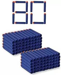 SNM97 Hot Fire Gun Bullet Soft Foam Dart for Nerf Gun Refill _Pack 80 Pcs Darts & Plastic Bullets