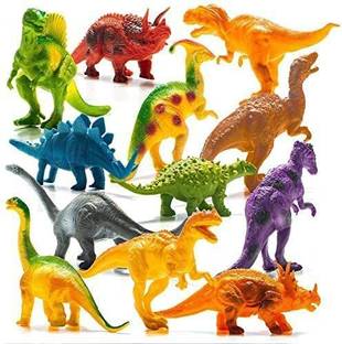 manish Set of 12 Dinosaur Toy for Kids Action Figure Animal Model Collection