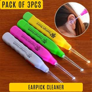 SentFort Baby Ear Wax Cleaner LED Light Ear Cleaning Earpick Earwax Remover Ear Tool