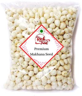 Rich Treat Lotus Seed PopNut Puffed Kernels (Phool Makhana) Fox Nut Grade - Big Phool Makhana