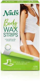 NAD'S Body Wax Strips, 24 Strips Strips
