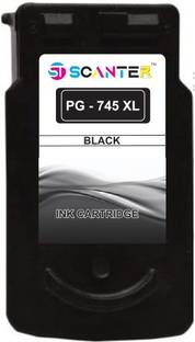 ST-SCANTER PG745XL BLACK INK CARTRIDGE FOR PIXMA iP2870s,IP2870,IP2872,MG2470,MG2570, Black Ink Bottle
