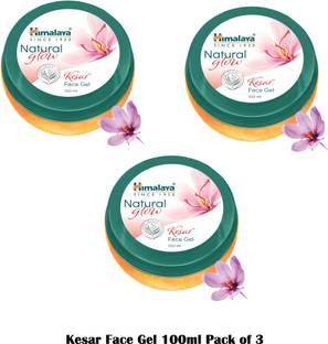 HIMALAYA Natural Glow Kesar Face Gel, 100ML (Pack of 3)