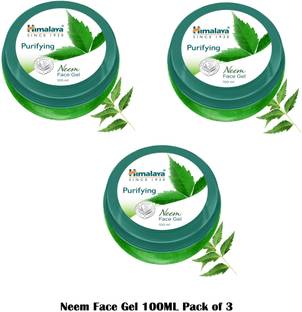 HIMALAYA Purifying Neem Face Gel, 100 ml (Pack of 3)