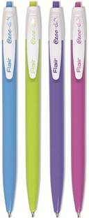FLAIR Flair Ezee Click Blue Ball Pen