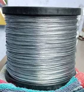 KHF FarmEasy Jhataka Machine Fencing Clutch Wire for Boundary 1000mtr Portable Portable Green House