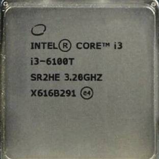 Intel I3 6100T 3.2 GHz LGA 1151 Socket 2 Cores Desktop Processor