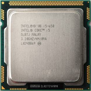 Intel I5 650 3.3 GHz LGA 1156 Socket 4 Cores Desktop Processor