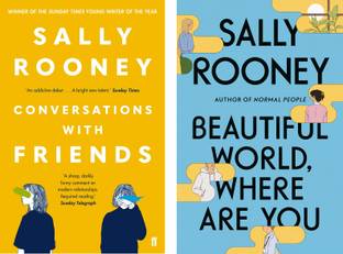 Sally Rooney Bestselling Books Combo + Beautiful World Where Are You + Conversation With Friends