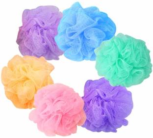 Sloies Bath Shower Loofah Sponge,Ultra Soft Round Bath Sponge Loofah/Scrub Scrub Sponge