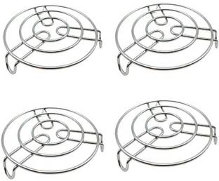 HERMOSA COOKER STAND (Pack of 4) Mirror Finish Trivet