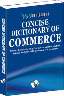 Concise Dictionary Of Commerce 1 Edition