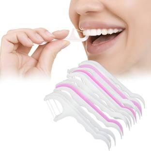 SiyaMart Oral Care Dental Floss Toothpick Sticks