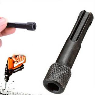 metrotools SDS Plus Socket Adapter 1/4" (6.35mm) Hex Shank Screwdriver Bit Holder Bit Socket Adapter Converter for SDS+ Hammer Drill Machines (Pack Of 1 Pc)
