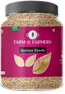 Farm & Farmers Premium Raw Quinoa Edible Seeds 75G Weight loss Management,Rich in Iron & Fiber Quinoa Seeds