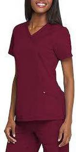 Bharatsafe Maroon Scrub_Suit Medium Pant, Shirt Hospital Scrub