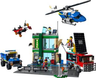 LEGO City Police Chase at the Bank (915 Blocks)