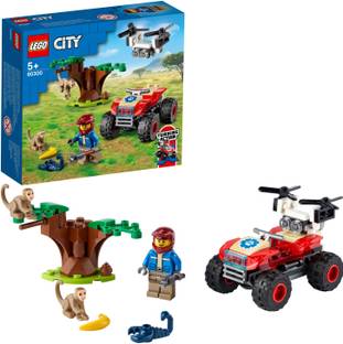 लेगो City Wildlife Rescue ATV (74 Blocks)