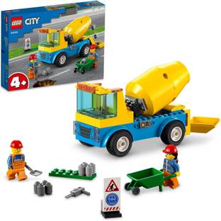 LEGO City Cement Mixer Truck (85 Blocks)