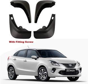 OOLTAH PAHIYA Front Mud Guard, Rear Mud Guard For Toyota Glanza G CVT Petrol NA