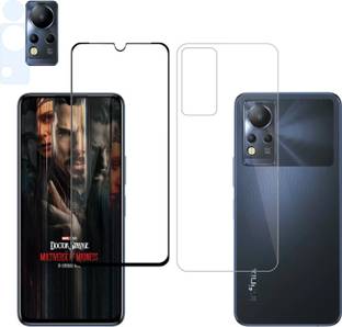 Vatsin Front and Back Tempered Glass for Infinix Note 12i