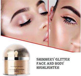 MYEONG FACE & BODY WHITE 3D SHIMMER LOOSE HIGHLIGHTER POWDER