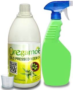 oregamo Water-Soluble Pure Neem Oil for Plants. Gardening, Plant Insects, Boost Growth Manure