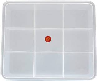 Aryamurti Plastic 9 Grids storage box Storage Box