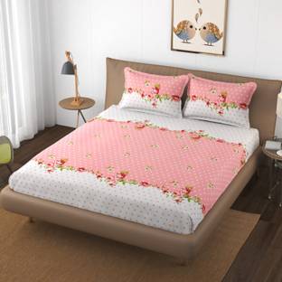 HIDECOR 250 TC Polycotton Double Printed Flat Bedsheet