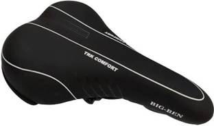 IndiaLot Bicycle Seat Saddle Free Size Complete Seat MTB Bikes with Cushion Padding Bicycle Brake Disk