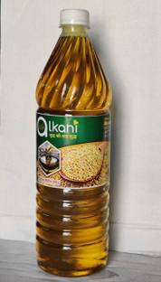 alkani Yellow Mustard Oil 1 Ltr Mustard Oil PET Bottle