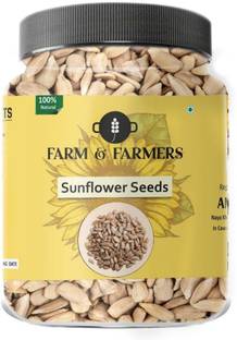 Farm & Farmers 180GM- Premium Raw Sunflower Seeds for Eating | Diet Food | Healthy Snack Sunflower Seeds