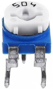 jivith 500K ohm Variable Resistor - Preset (RM065 Package) Electronic Components Electronic Hobby Kit