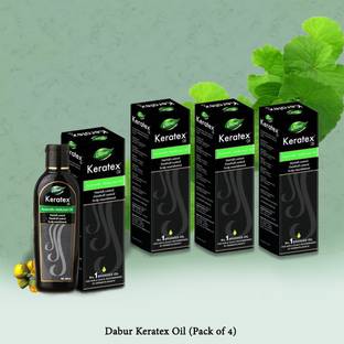 Keratex Oil For Hair and Scalp, Recommended by dermatologist (Pack of 4)100ml Hair Oil