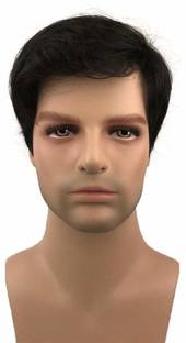 Hymaa Full Head Men Short  Wig Easy to Use and Fit on Every Head Size Hair Extension