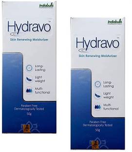 indiabulls Hydravo skin renewing moisturizer (pack of 2) 2*50 gm