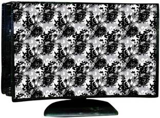 Immix Collections PC Computer Cover Full Set for 22 inch Computer Monitor, Keybord (8*18 Inch) and CPU (7.5*18*16 Inch)  - CC-022-BLC-LEAF