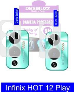 DESIBUZZ Back Camera Lens Glass Protector for Infinix HOT 12 Play