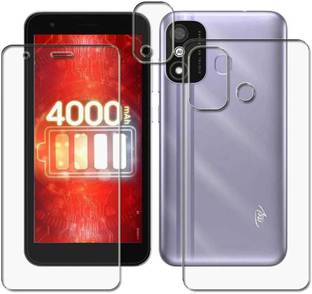 DB Front and Back Tempered Glass for ITEL A27