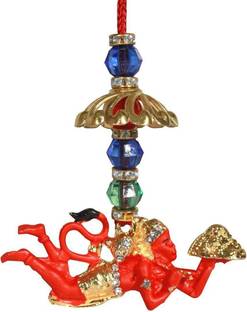 SmsTraders Hanuman Hanging for Car/Bus/Home/Office Decorative Showpiece  -  15 cm