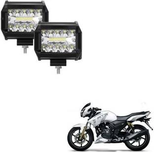AUTOGARH 18 LED Fog Lamp Unit For TVS Apache RTR 160 4V Headlight Car, Motorbike LED for TVS (12 V, 54 W)