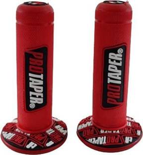 Bikewala PROTPR Grip Full Red Color Handle Bar Grip For Universal For Bike Universal For Bike