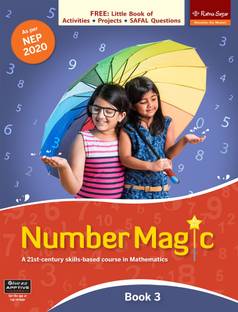 Number Magic 3 (NEP 2020) | Number Magic Book For Class 3 by Ratna Sagar