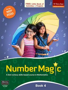 Number Magic 4 (NEP 2020) | Number Magic Book For Class 4 by Ratna Sagar