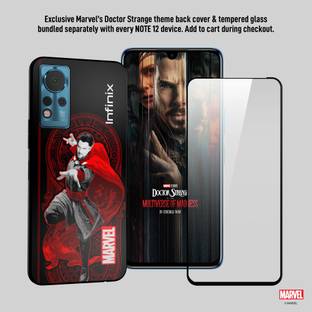 Infinix Back Cover for Infinix Note 12 (Back Cover + Screen Guard Combo)