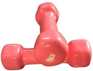 HACKERX 1 kg dumbbell set for women Fixed Weight Dumbbell