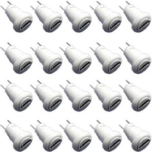 Wizzo (Pack of 20 Pieces) Micro USB V8 Female Connector Panel Mount Electronic Components Electronic Hobby Kit