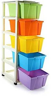 wishku Containers Kitchen Rack Plastic