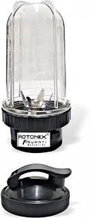 Rotomix Large Bullet Juicer Jar for Mixer Grinder 1 Jar (530 ML) with gym sipper cap Mixer Juicer Jar